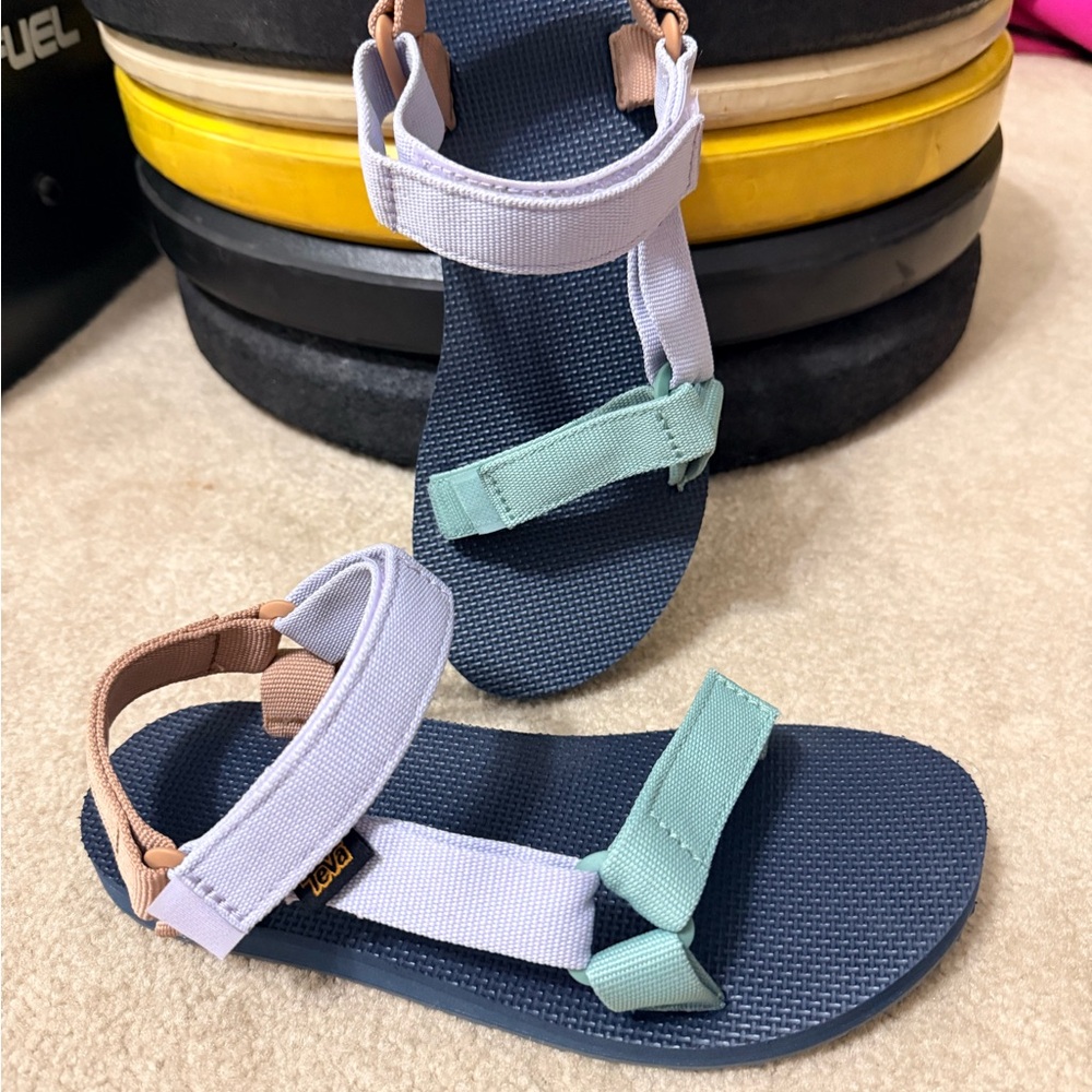 Teva  Multi-Color Strappy Sandals